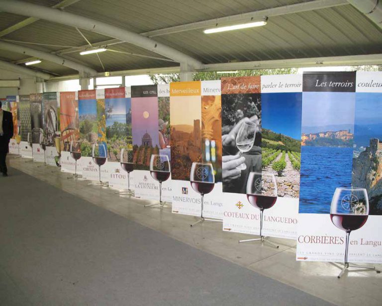 Réalisation - Roll-ups et Porte bannières